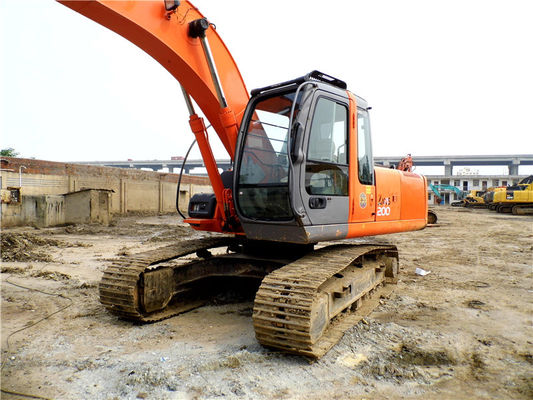 Originele kleur Gebruikte Hitachi ZX200-3G Crawler Excavator In goede staat