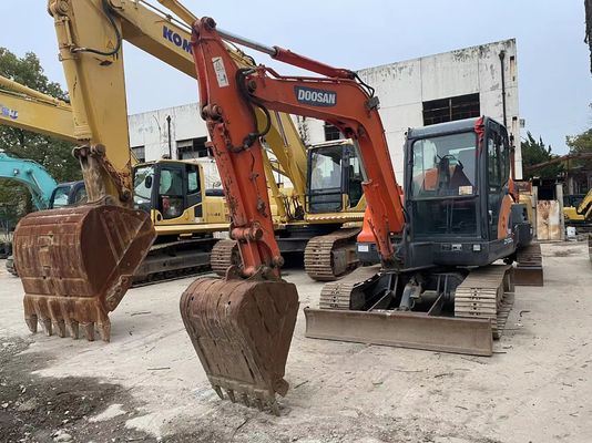 2018 jaar Gebruikte Doosan DX60-9C mini graafmachine In uitstekende staat/Gebruikte Doosan mini graafmachine te koop