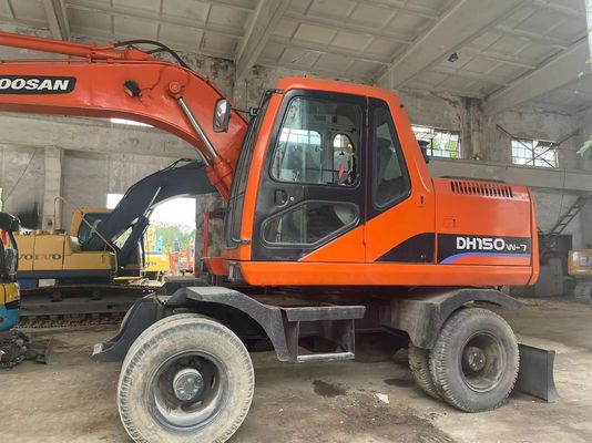 Gebruikte mini graafmachine Doosan DH150W-7