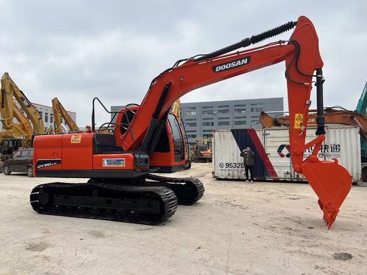 Crawler gemonteerd DX150-9C Gebruikte Doosan graafmachine Originele Korea Versatiliteit