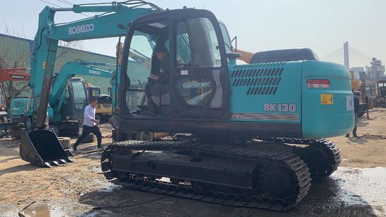 Originele Japan Gebruikte Kobelco SK130LC-8 Crawler Excavator/Gebruikte Kobelco SK130LC-8 140LC-8 Excavator Verkoop in de Filipijnen