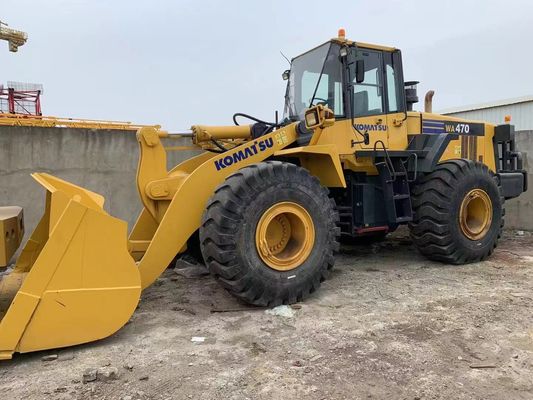 Verf kleur Gebruikte wiellader Komatsu WA470-6 tweedehands lader