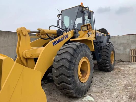Verf kleur Gebruikte wiellader Komatsu WA470-6 tweedehands lader