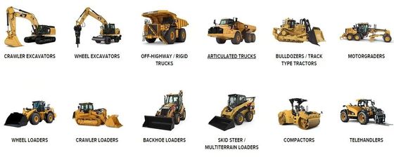 Tweedehands Caterpillar 980G-ladder op wielen, gemakkelijk te bedienen, in goede staat