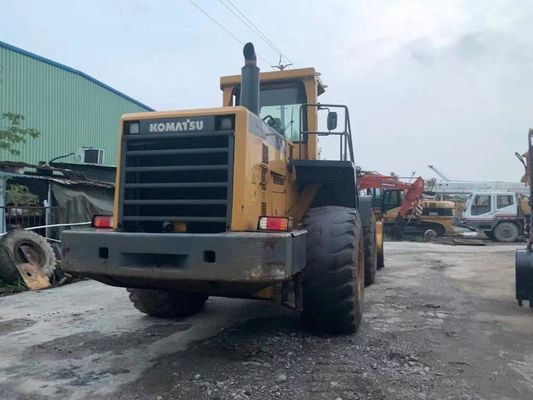 Heavy Duty Gebruikte Komatsu-wielladders WA500-3 Langdurig Energiezuinig