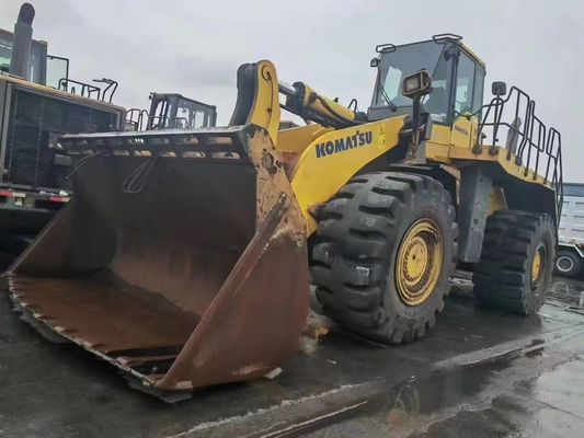 Komatsu WA600-6 Gebruikte kleine wiellader WA500-6 Veiligheidsoperatie voor mijnbouw