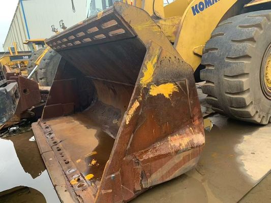 Komatsu WA600-6 Gebruikte kleine wiellader WA500-6 Veiligheidsoperatie voor mijnbouw