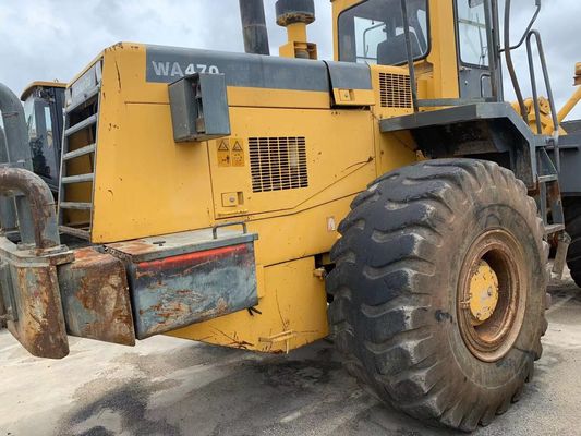 Oorspronkelijke kleur Gebruikte Komatsu WA470-3 wiellader in uitstekende staat