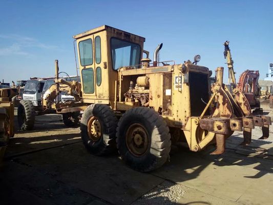 Heavy Duty 12G Gebruikte Caterpillar Motor Grader Geluidsreductie Gemakkelijke bediening