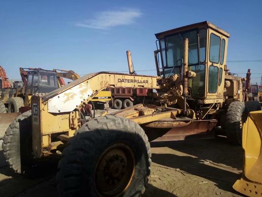 Heavy Duty 12G Gebruikte Caterpillar Motor Grader Geluidsreductie Gemakkelijke bediening