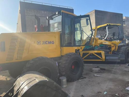 Hoge nauwkeurigheid gebruikte motorgrader soepel werken XCMG motorgrader GR180