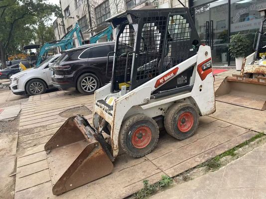 Oorspronkelijke kleur Gebruikte Bodcat S70 Skid Steer Loader Brandstofverbruik Stabiele werking