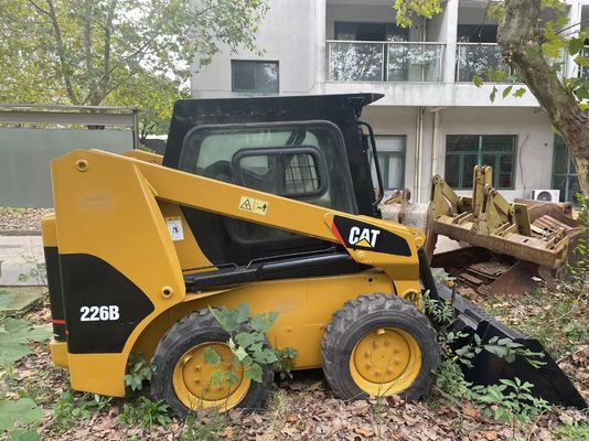 Efficiënte werking Gebruikte CAT 226B Skid Steer Loader Automatisch Originele USA