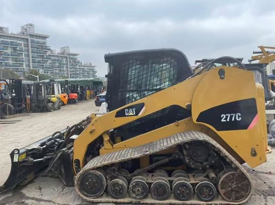 Krachtige 277C Gebruikte Caterpillar Skid Steer Brandstofverbruik in goede staat