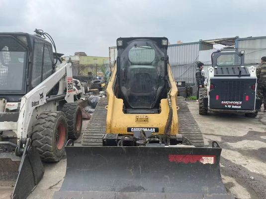 Krachtige 277C Gebruikte Caterpillar Skid Steer Brandstofverbruik in goede staat