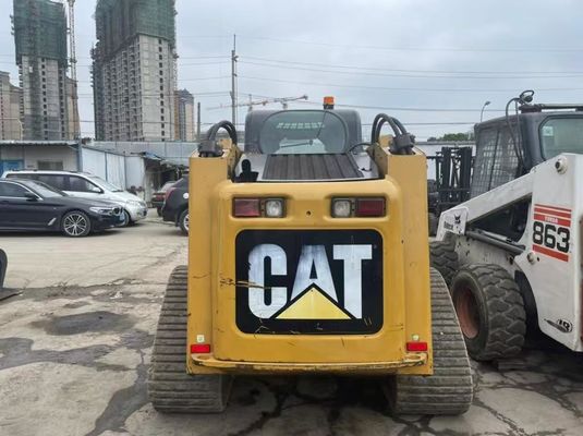 Krachtige 277C Gebruikte Caterpillar Skid Steer Brandstofverbruik in goede staat