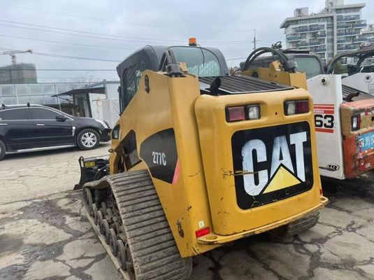 Krachtige 277C Gebruikte Caterpillar Skid Steer Brandstofverbruik in goede staat