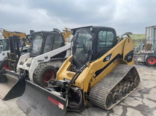 Krachtige 277C Gebruikte Caterpillar Skid Steer Brandstofverbruik in goede staat