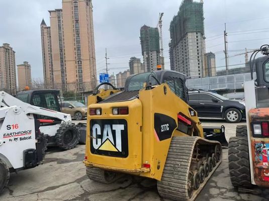 Krachtige 277C Gebruikte Caterpillar Skid Steer Brandstofverbruik in goede staat