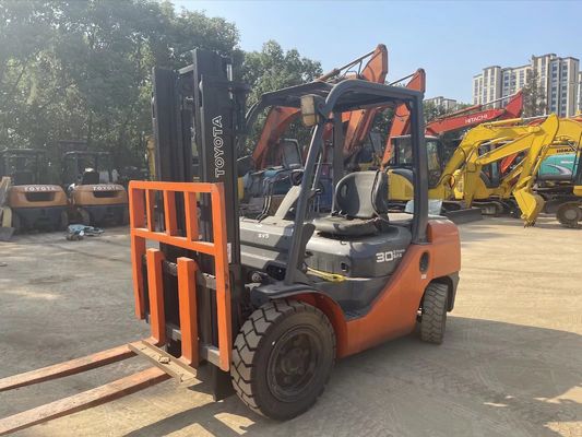 5 ton Toyota 7FD50 Gebruikte vorkheftruck Gemakkelijk te bedienen Gebruikte vorkheftrucks