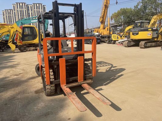 5 ton Toyota 7FD50 Gebruikte vorkheftruck Gemakkelijk te bedienen Gebruikte vorkheftrucks