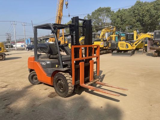 5 ton Toyota 7FD50 Gebruikte vorkheftruck Gemakkelijk te bedienen Gebruikte vorkheftrucks