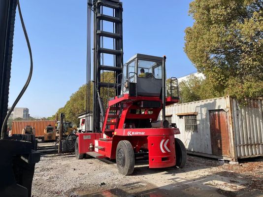 2018 Jaar Kalamr DCE80-45E7 Gebruikte vorkheftruck Brandstofverbruik hoge snelheid