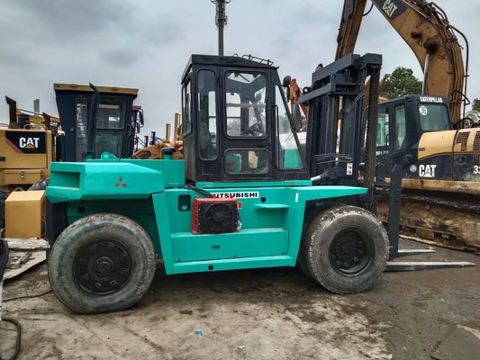 12 ton Mitsubishi F120 Gebruikte Diesel Vorklift In goede staat Originele Japan