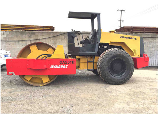 CA251D Vibratory Smooth Drum Gebruikt Dynapac Roller Met Sterk Vermogen
