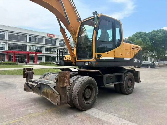Gebruikte Hyundai R210W-9 wielgraafmachine in uitstekende staat/gebruikte wielgraafmachine te koop