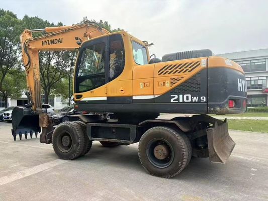 Gebruikte Hyundai R210W-9 wielgraafmachine in uitstekende staat/gebruikte wielgraafmachine te koop