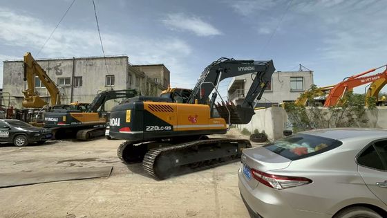 2021 Jaar Gebruikte Hyundai R220LC-9S Graafmachine In uitstekende staat/Gebruikte Hyundai Crawler Graafmachine Te koop
