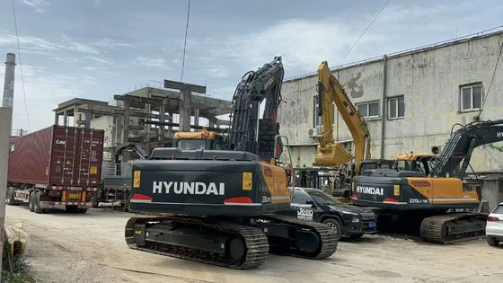 2021 Jaar Gebruikte Hyundai R220LC-9S Graafmachine In uitstekende staat/Gebruikte Hyundai Crawler Graafmachine Te koop