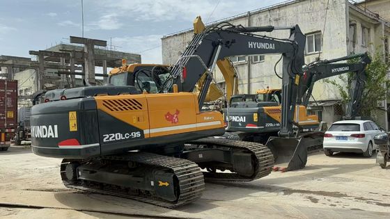 2021 Jaar Gebruikte Hyundai R220LC-9S Graafmachine In uitstekende staat/Gebruikte Hyundai Crawler Graafmachine Te koop