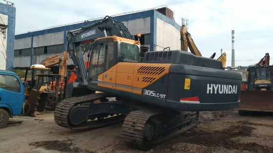 R305LC-9T Gebruikte graafmachine Gebruikte Hyundai graafmachine voor bouwplaats