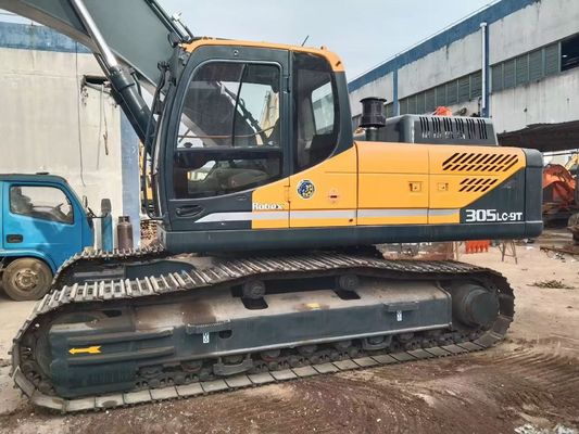 R305LC-9T Gebruikte graafmachine Gebruikte Hyundai graafmachine voor bouwplaats