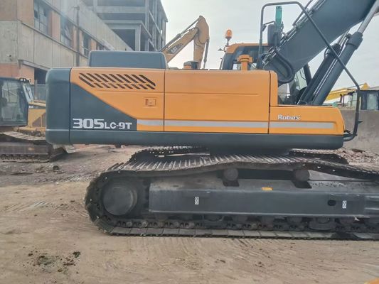 R305LC-9T Gebruikte graafmachine Gebruikte Hyundai graafmachine voor bouwplaats