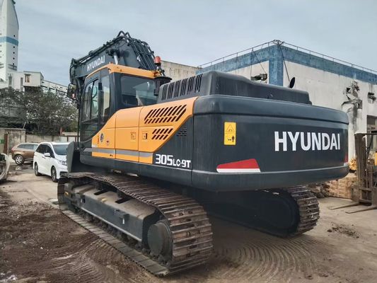 R305LC-9T Gebruikte graafmachine Gebruikte Hyundai graafmachine voor bouwplaats