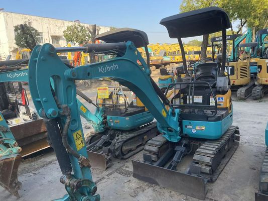 Originele kleur Gebruikte Kobelco graafmachine U17 Hoog efficiënt voor binnenwerk