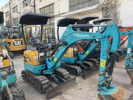 Originele kleur Gebruikte Kobelco graafmachine U17 Hoog efficiënt voor binnenwerk