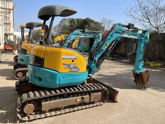 Originele Japan Gebruikte Kubota U30-3S mini graafmachine te koop/gebruikte Kubota mini graafmachine te koop
