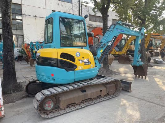 Japan gebruikt mini graafmachine Kubota U40-5 met efficiënt hydraulisch systeem