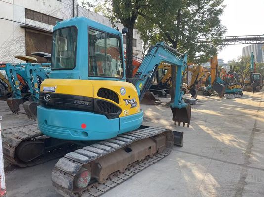 Japan gebruikt mini graafmachine Kubota U40-5 met efficiënt hydraulisch systeem