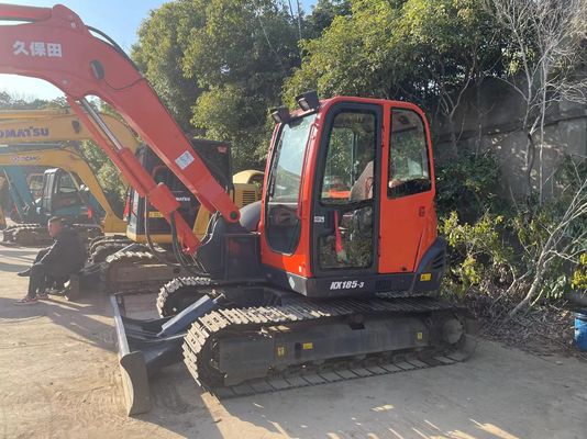 Originele Japan Gebruikte Kubota KX185-3 graafmachine te koop/gebruikte Kubota Mini Graafmachine te koop
