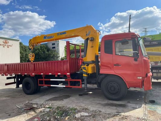 8 ton XCMG SQS200-4 vrachtwagen gemonteerd gebruikte kraan met DongFeng vrachtwagen 2019 jaar