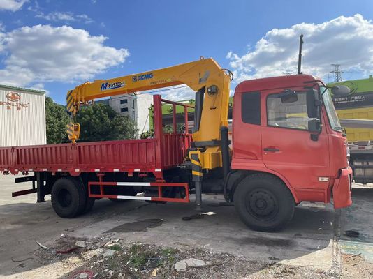 8 ton XCMG SQS200-4 vrachtwagen gemonteerd gebruikte kraan met DongFeng vrachtwagen 2019 jaar