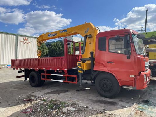 8 ton XCMG SQS200-4 vrachtwagen gemonteerd gebruikte kraan met DongFeng vrachtwagen 2019 jaar