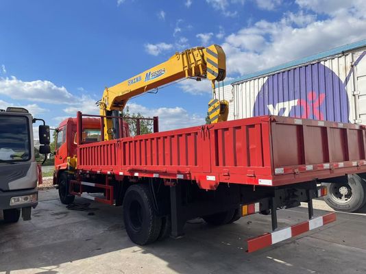 8 ton XCMG SQS200-4 vrachtwagen gemonteerd gebruikte kraan met DongFeng vrachtwagen 2019 jaar