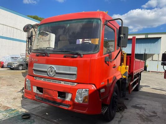 8 ton XCMG SQS200-4 vrachtwagen gemonteerd gebruikte kraan met DongFeng vrachtwagen 2019 jaar