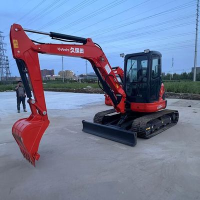Originele Japan Gebruikte Kubota U55-4 mini graafmachine te koop/gebruikte Kubota mini graafmachine te koop